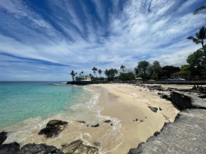 Kona 1br condo on Alii Dr saltwater pool surf sun AC close to magic sands beach